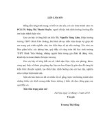 Luận văn thạc sỹ - Biện pháp quản lý hoạt động tư vấn tâm lý học đường - hướng nghiệp cho học sinh trường THPT Đinh Tiên Hoàng, Ba Đình