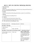 Giáo án Ngữ văn 6 bài 32: Tổng kết phần Tập làm văn