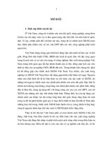 Chính sách xuất khẩu nông sản của Việt Nam  Thực trạng và giải pháp