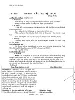 Giáo án Ngữ văn 6 bài 26: Cây tre Việt Nam