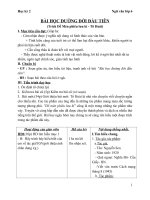 Giáo án Ngữ văn 6 bài 18: bài học đường đời đầu tiên