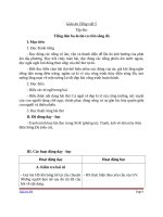 Giáo án Tiếng Việt 5 tuần 7 bài: Tập đọcTiếng đàn balalaica trên sông Đà