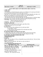 Giáo án học kì 2 môn vật lý 9