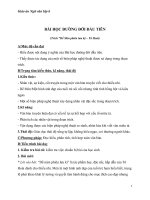 Giáo án Ngữ văn 6 bài 18: bài học đường đời đầu tiên