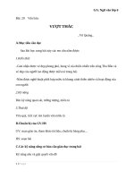 Giáo án Ngữ văn 6 bài 21: Vượt thác