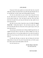 Luận văn thạc sỹ - Phát triển đội ngũ Cộng tác viên thanh tra giáo dục trên địa bàn Huyện Mỹ Lộc – Tỉnh Nam Định