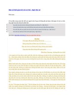 Bàn về thời gian lời nói cơ hội