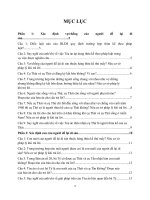 Thảo luận dân sự 1 lần 7 thừa kế theo pháp luật