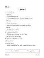 Giáo án Ngữ văn 6 bài 29: Viết đơn