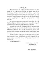 Luận văn thạc sỹ - Quản lý hoạt động giáo dục đạo đức học sinh trong các trường THCS trên địa bàn huyện Nam Trực - Nam Định