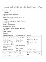 Giáo án Ngữ văn 6 bài 33: Chương trình địa phương