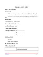 Giáo án Ngữ văn 6 bài 29: Viết đơn