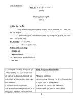 Giáo án Ngữ văn 6 bài 28: Ôn tập văn miêu tả