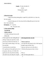 Giáo án Ngữ văn 6 bài 28: Ôn tập văn miêu tả