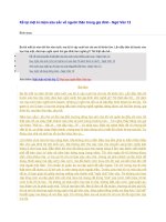 Kể lại một kỉ niệm sâu sắc về người thân trong gia đình