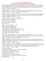 1000 câu bài tập TRẮC NGHIỆM hóa học đối TƯỢNG LUYỆN THI CHUYÊN hóa vào 10 và THI THPT QG 