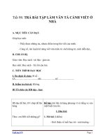 Giáo án Ngữ văn 6 bài 24: Trả bài tập làm văn số 5