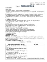 Giáo án cả năm sinh học 8