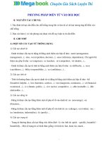 phuong phap lam bai tap dien vao bai doc 