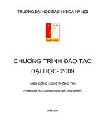 VIEN CNTT TRƯỜNG đại học BÁCH KHOA hà NỘICHƯƠNG TRÌNH đào tạođại học 2009VIỆN CÔNG NGHỆ THÔNG TIN(Phiên bản 2012, áp dụng cho các khóa từ k57) năm 2014 pdf 