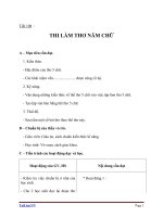 Giáo án Ngữ văn 6 bài 26: Hoạt động Ngữ văn: Thi làm thơ năm chữ