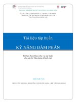 11 tài liệu tập huấn kỹ năng đàm phán (1) 