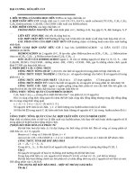 Lý thuyết về đại cương hóa hữu cơ và phương pháp giải toán