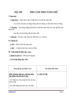 Giáo án Ngữ văn 6 bài 26: Hoạt động Ngữ văn: Thi làm thơ năm chữ