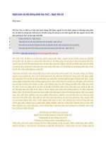 Nghị luận xã hội sống phải học hỏi