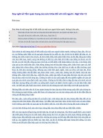 Suy nghĩ về tầm quan trọng của sức khỏe đối với mỗi người