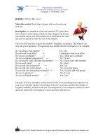 AZAR GRAMMAR SERIES expansion activities intermidate level 3rd edition 