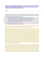 Không phải nghề nghiệp làm danh giá cho con người mà chính con người làm danh giá cho nghề nghiệp hãy bàn luận về vấn đề chọn ngành nghề của học sinh lớp 12 khi sắp ra trường