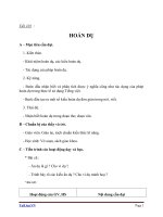 Giáo án Ngữ văn 6 bài 24: Hoán dụ