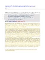 Nghị luận xã hội vấn đề lý tưởng sống của thanh niên