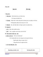 Giáo án Ngữ văn 6 bài 23: Ẩn dụ