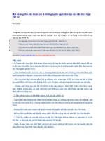 Một số áng thơ văn được coi là những tuyên ngôn độc lập của dân tộc