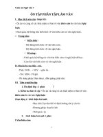 Giáo án Ngữ văn 7 bài 31: Ôn tập Tập làm văn