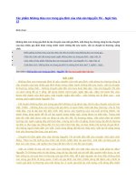 Tác phẩm những đứa con trong gia đình của nhà văn nguyễn thi