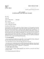 BẢNG CAM kết TU DƯỠNG, rèn LUYỆN, PHẤN đấu năm 2018