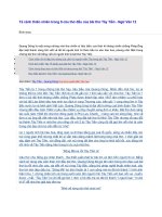 Tả cảnh thiên nhiên trong 8 câu thơ đầu của bài thơ tây tiến