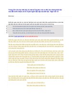 Trong nền văn học dân tộc có một số áng thư văn ra đời vào những thời đại của đất nước được coi là tuyên ngôn độc lập của dân tộc