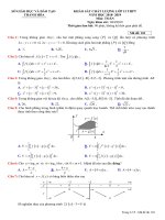 đề thi thử THPT QG 2019   toán   sở GD  đt thanh hóa   có lời giải