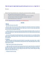 Phân tích ngôn từ nghệ thuật trong bài thơ đàn ghi ta của lor ca