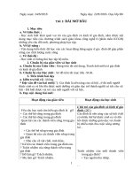 Giáo án cả năm công nghệ 6