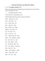 Tổng hợp các dạng câu hỏi thường gặp trong đề thi IOE khối Tiểu học