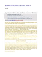 Phân tích khổ 1 bài thơ tây tiến của quang dũng