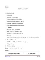 Giáo án Ngữ văn 6 bài 12: Số từ và lượng từ