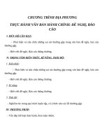 Giáo án Ngữ văn 7 bài 33: Chương trình địa phương phần Văn và Tập làm văn (tiếp)