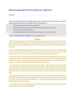 Phân tích truyện ngắn chí phèo của nam cao