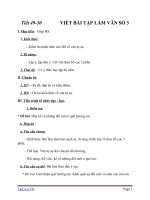 Giáo án Ngữ văn 6 bài 12: Viết bài tập làm văn số 3